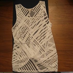 Soma white tank top. Size L